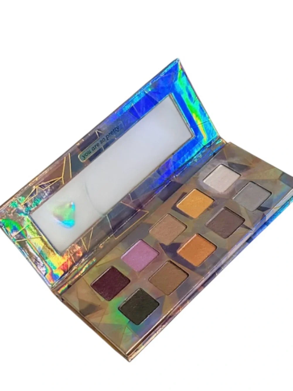 Pacifica rare Discontinued Crystal Matrix Mineral Vegan Eye Shadow Palette
